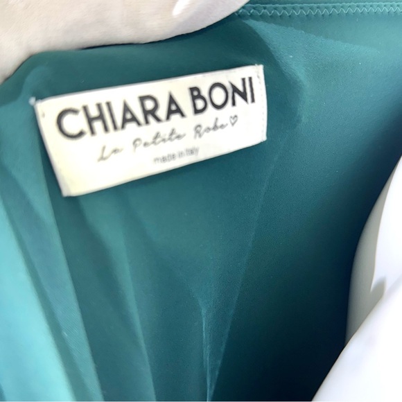 CHIARA BONI La Petite Robe Dress Gown Off Shoulder Mermaid Maxi Size 4 - Picture 5 of 6